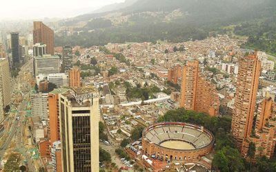 El mirador de la Torre Colpatria de Bogotá